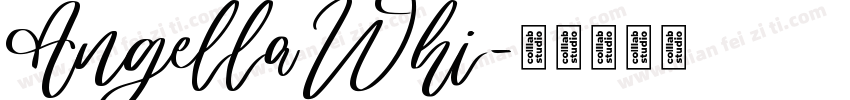 Angella Whi字体转换